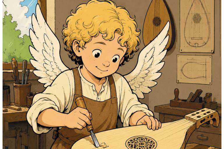 Atelier - Les anges musiciens au Moyen Âge image1