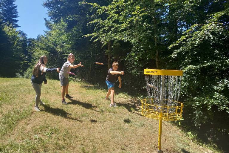Disc Golf - trou n°9 - La Croix de Bauzon image1
