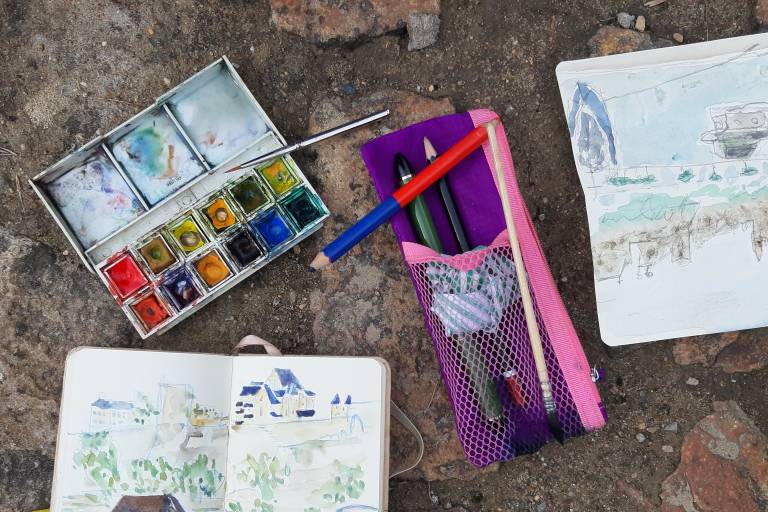 Atelier carnet de voyage avec Sue image2