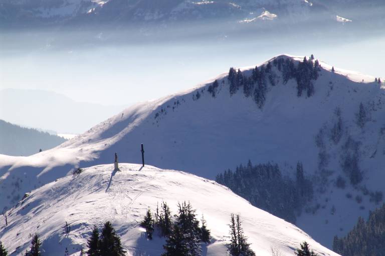 "Le Mont Forchat" Snowshoe Trek image1