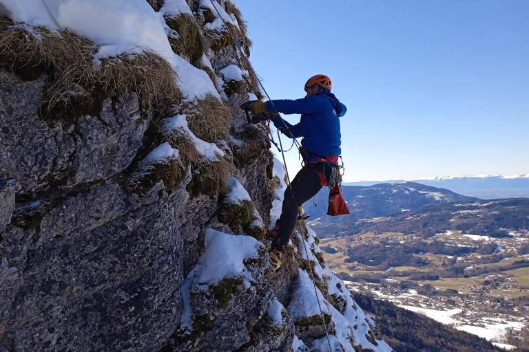 Site de dry tooling des Habères image1