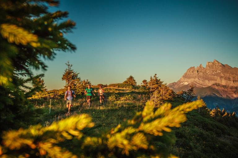 Trail circuit 45b vert - Boucle du Mont depuis le village d'Abondance image2