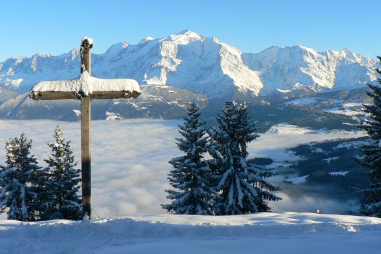 Croix de Tête Noire - sentier raquettes image1