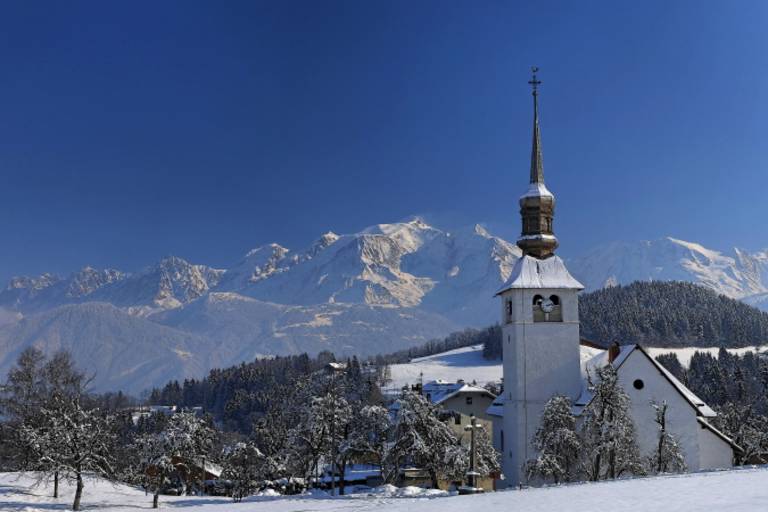Boucle de la Plagne - winter hiking trail image2