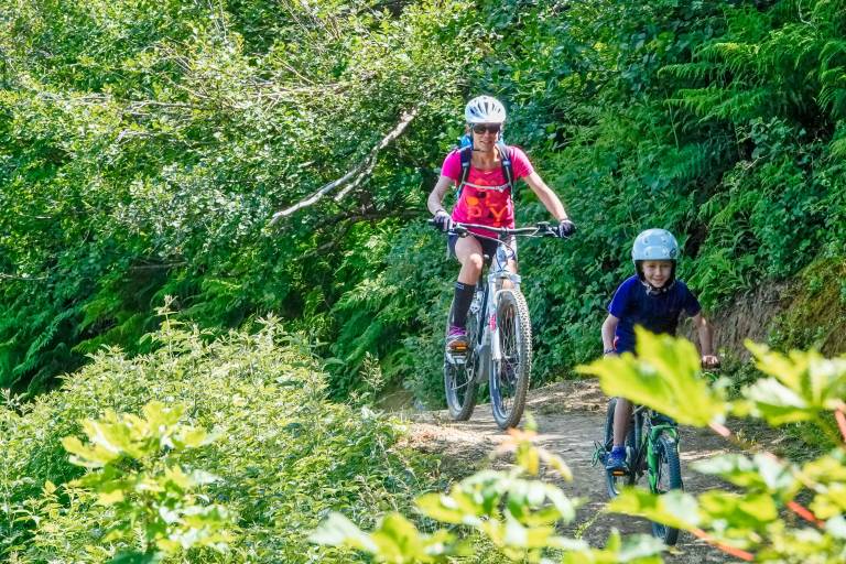 Parcours VTT n°1 _ Les balcons du Mont-Blanc - VERT image2