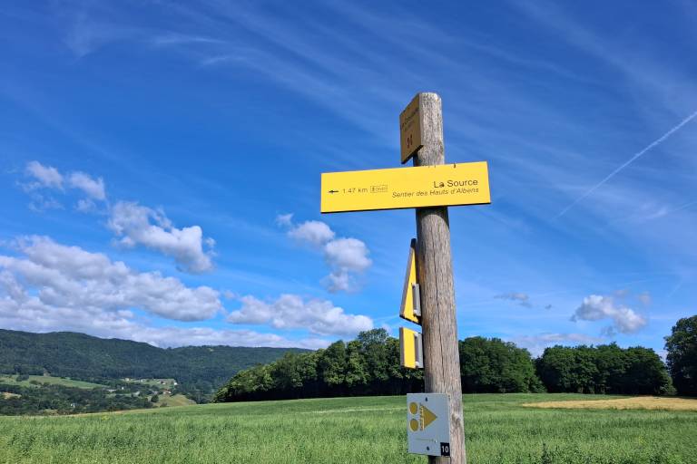 Randonnée pédestre : Les Hauts d'Albens image2