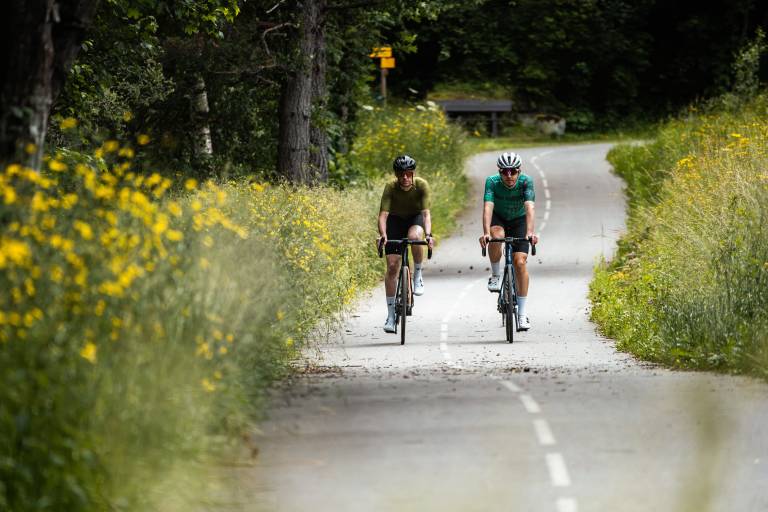 Voie verte et voie partagée Aime - Villaroger image2