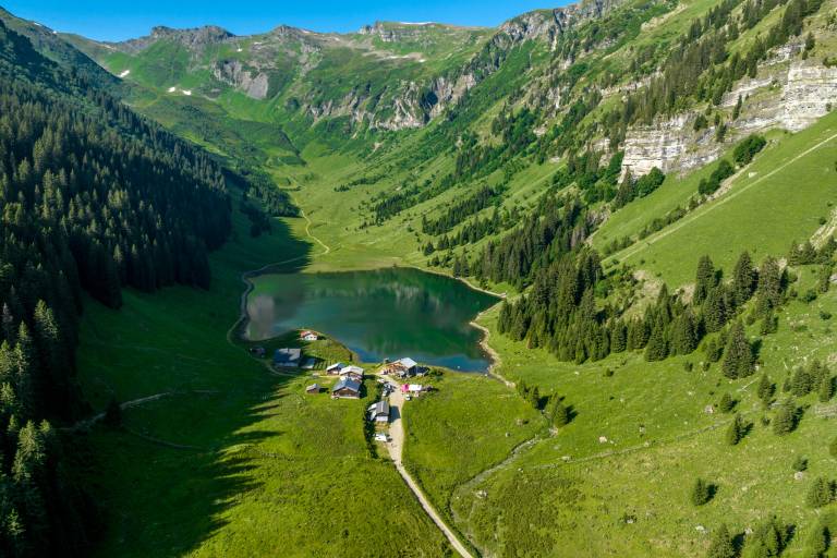 Itinéraire pédestre : lac de Gers depuis Lédedian image1