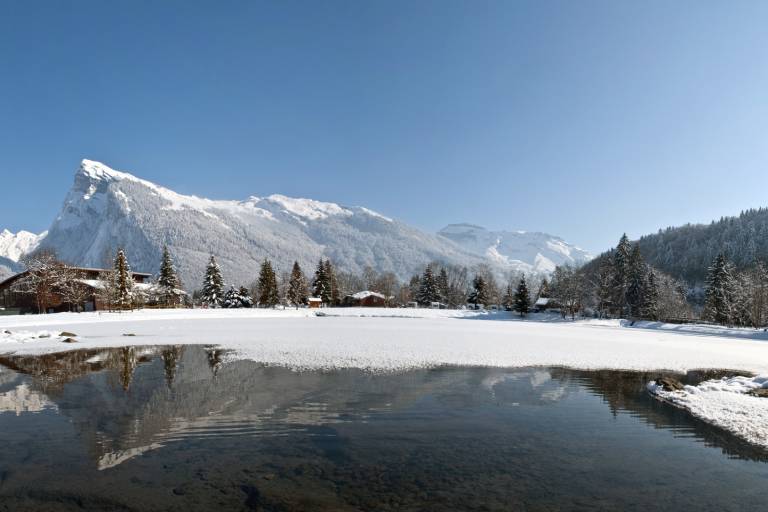 Itinéraire pédestre : les lacs aux Dames et les Bois de l'Etelley en hiver image1