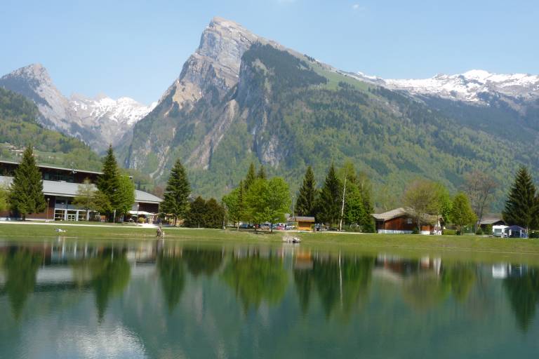 Itinéraire pédestre : le village de Vallon et les digues du Giffre image1