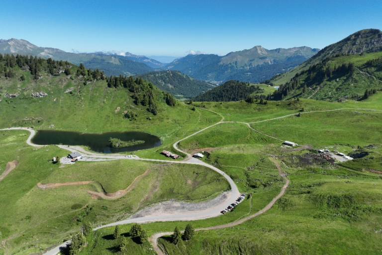 Walking itinerary: rando'bus Descente de Joux Plane image1