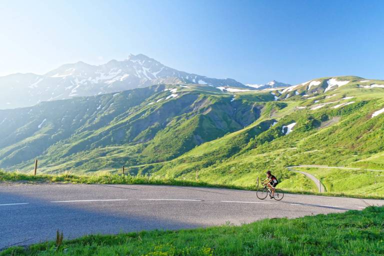 Cycling up the Col de la Madeleine on the Tarentaise side image1