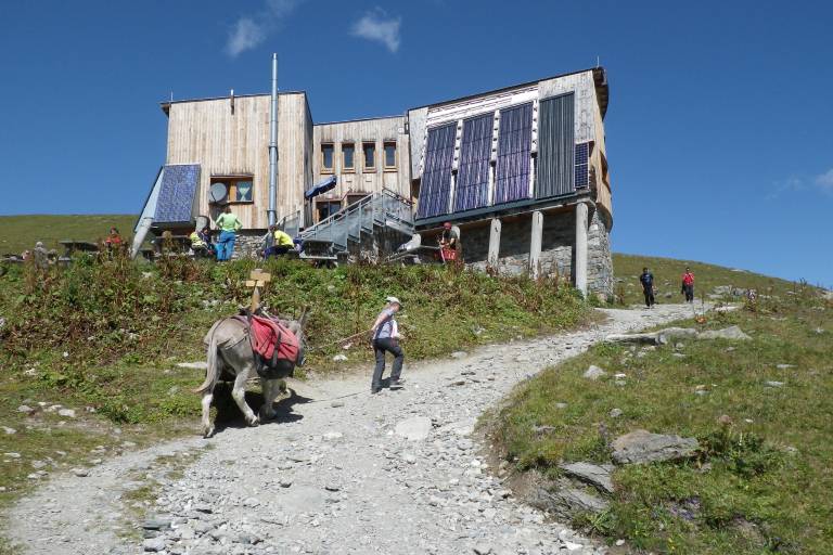 Refuge Péclet-Polset - Return walk image1