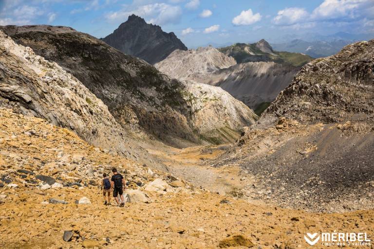 Sentier piéton - S5 - Col Rouge - depuis le Refuge du Saut image1