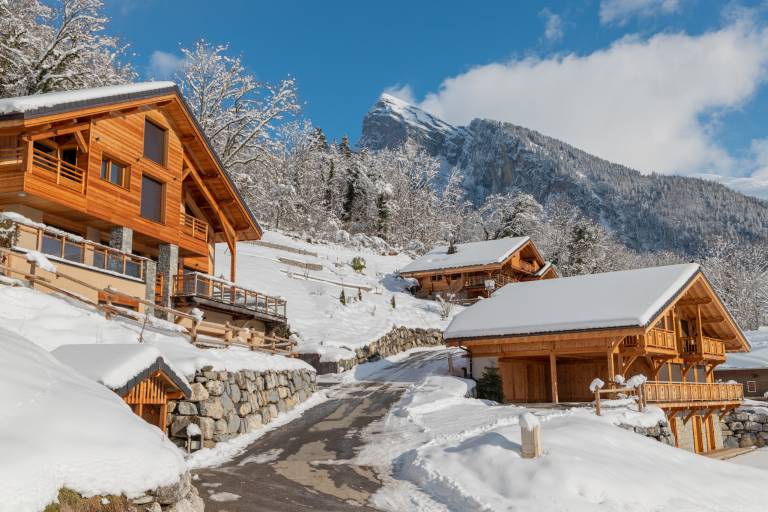 Itinéraire raquettes : Le village de Chantemerle image1