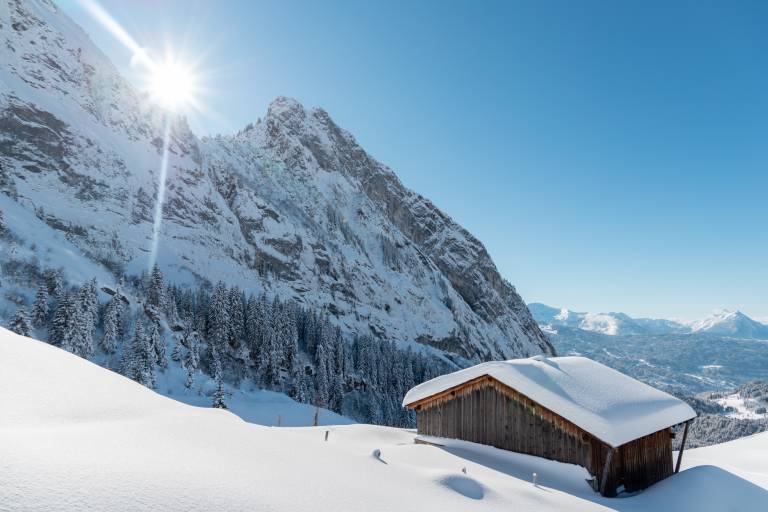 Itinéraire raquettes : Le Refuge de Bostan (non balisé) image2
