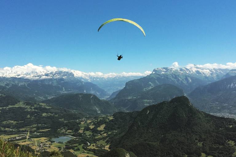 Paragliding loop image1