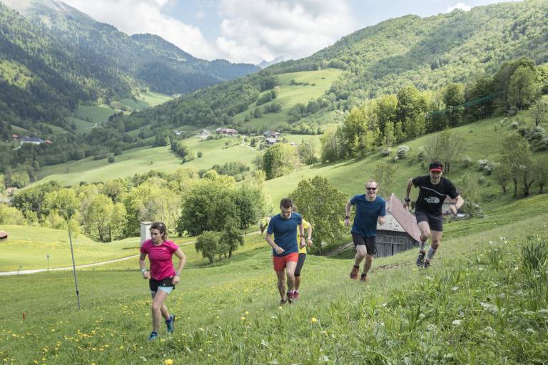 Trail running Bauges : High pastures lap image1