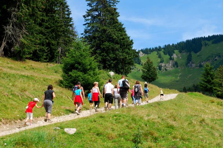 Walking route - Boucle du Mouet from Châtel image1