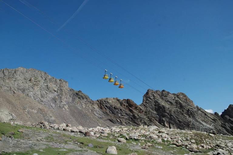 Brèche Pacave départ téléphérique 2400 image2