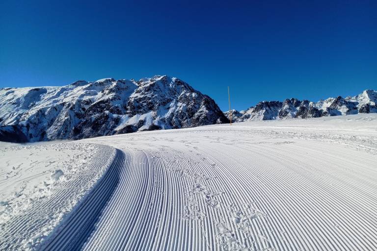 Le lac du Langaret - trail blanc depuis Villard-Reculas image1