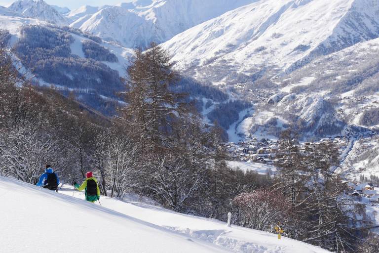 Les Balcons de Valloire - itinéraire raquettes image1