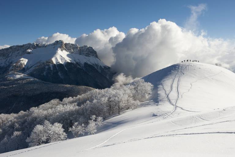 Snowshoeing treks " Du Penon au mont Pelat" image1