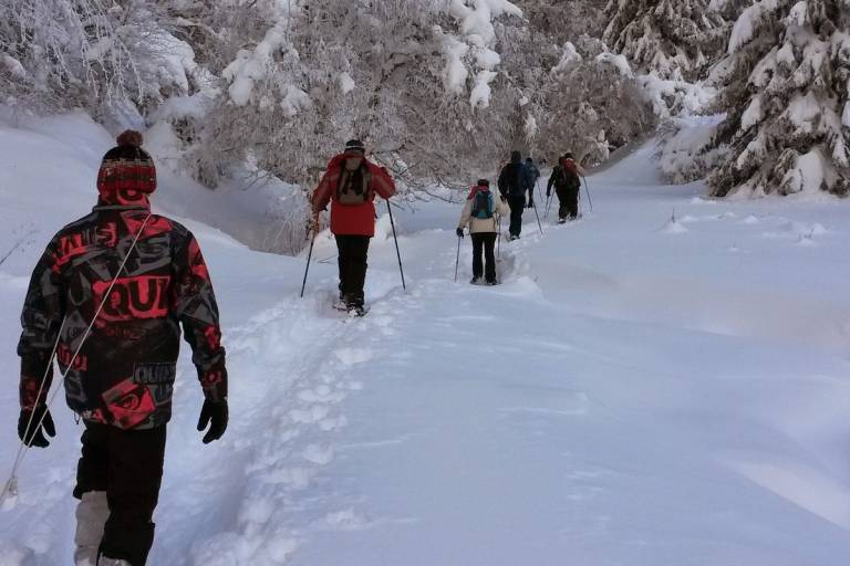 Snowshoeing treks « La Croix des Bergers et les Creusates » image2