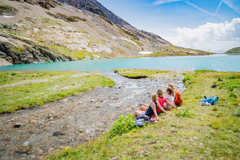 Balade Alpe d'Huez Tour du lac blanc image1