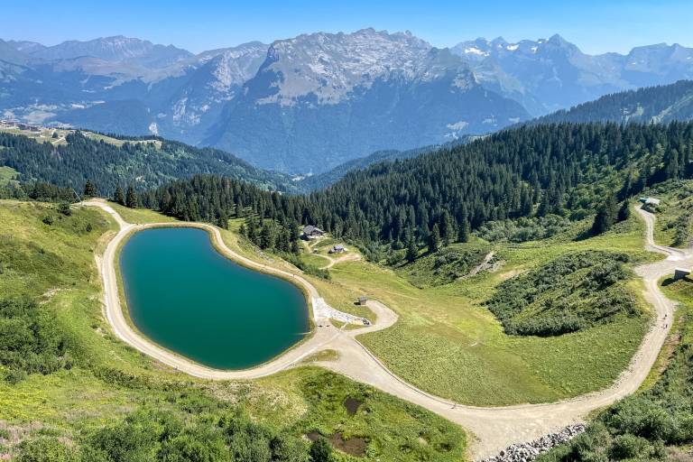 Hiking route: Tête des Saix from Samoëns 1600 image1