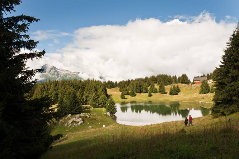 The Grande Léchère Mountain Hut and Lake image1