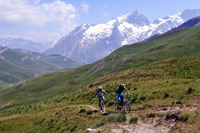 Crossing the Oisans - mountain biking from Galibier in 3 days image1