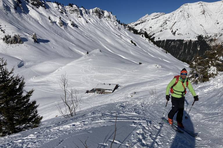 Ski de randonnée vers la Golèse image1