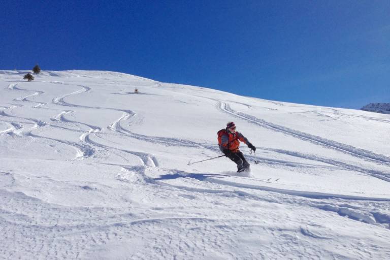 Ski de randonnée vers la Golèse image2