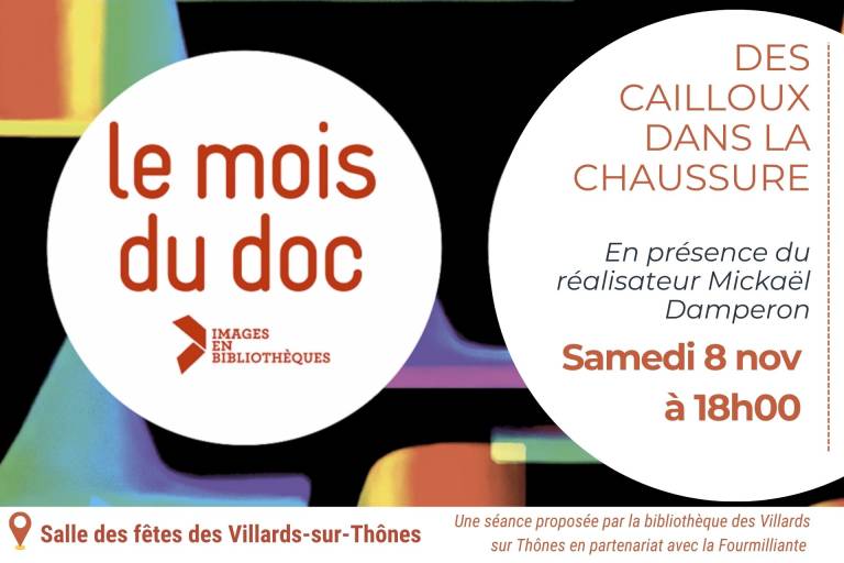 Projection du film documentaire "Des cailloux dans la chaussure" image1