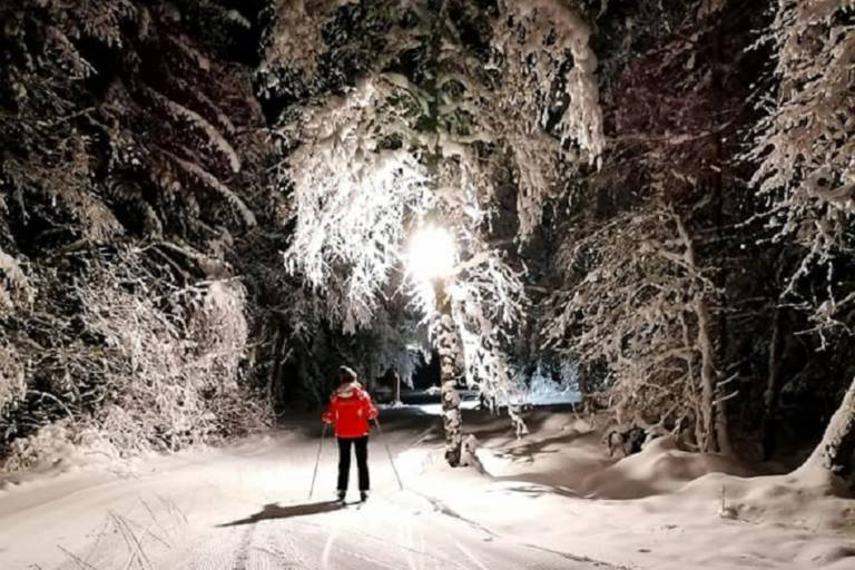 Nocturne ski de fond aux Mouilles image1