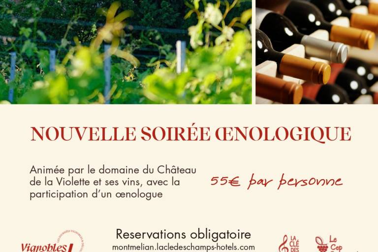 Dîner accord mets et vins au Cep Gourmand image1