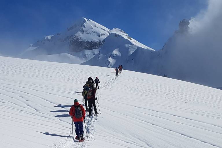 Sortie raquettes accompagnée sur le Plateau de Beauregard image1
