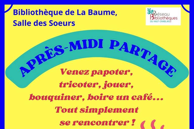 Afternoon of sharing at La Baume. image1