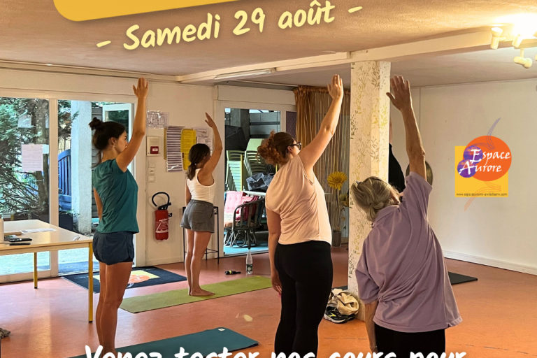 Pré-rentrée des cours collectifs ! image1