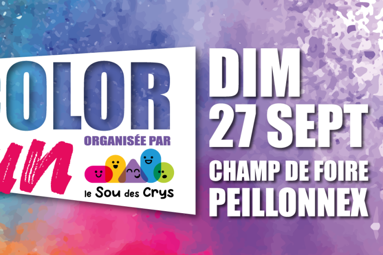 Color Run from "Sou des Ecoles de Peillonnex" image1