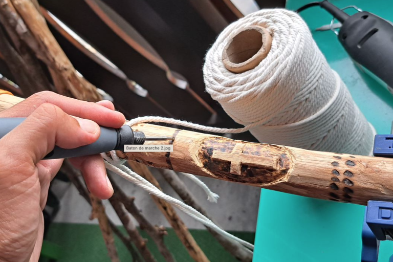 Walking stick workshop image2
