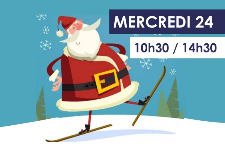 Père Noël sur les pistes image1