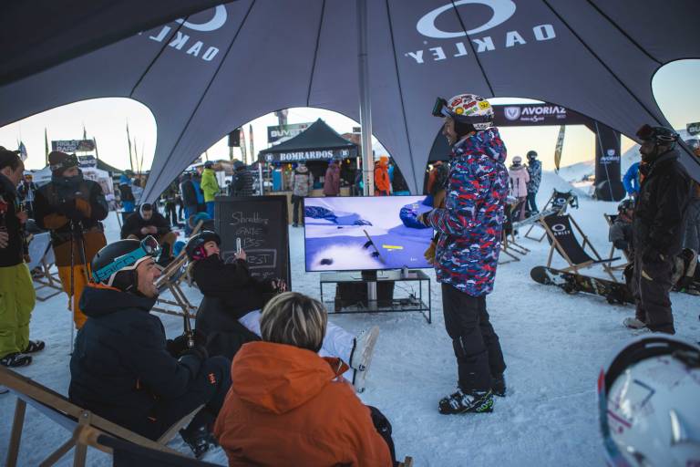 Test Oakley à Avoriaz image2