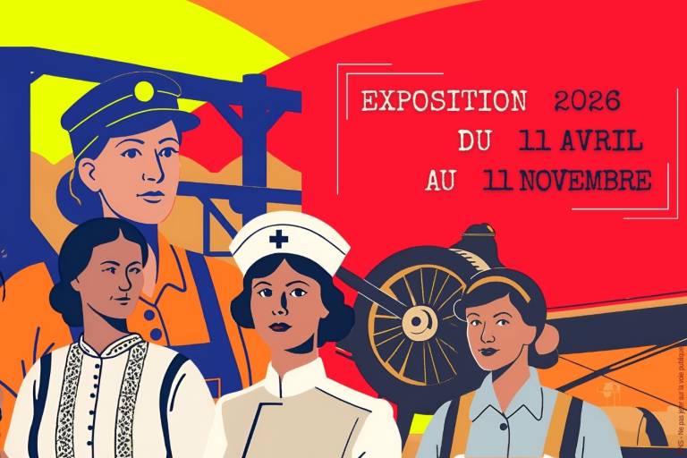 Exposition à l'Historial du Paysan Soldat : Les Femmes : Héroïnes de Guerres 1914-1918 / 1939-1945 image1
