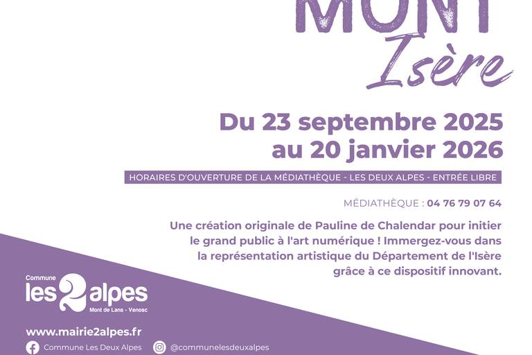 Exposition numérique - Mont Isère image1