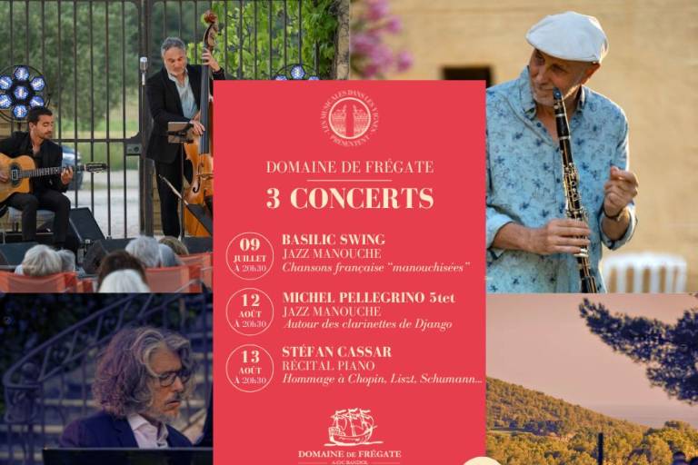Concerts in the vineyards of Provence at the Domaine de Frégate image1