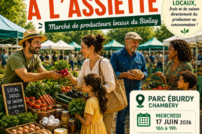 Le p'tit marché alimentaire solidaire au Biollay image1