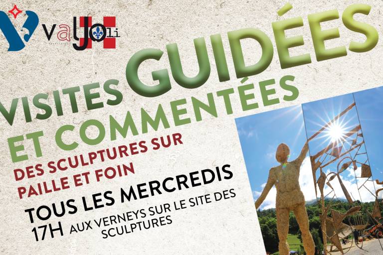 Visite commentée des Sculptures sur Paille et Foin image1