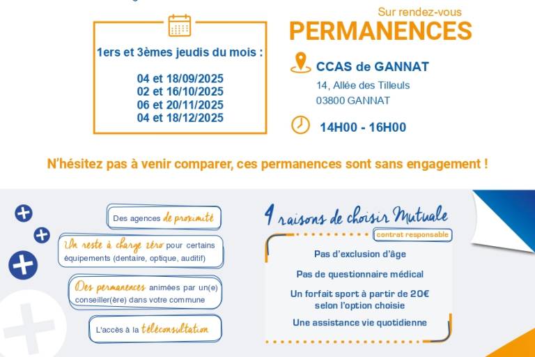 Permanences Mutuelle Communale - Mutuale image1
